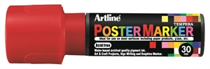 Artline Poster Marker 30 rot